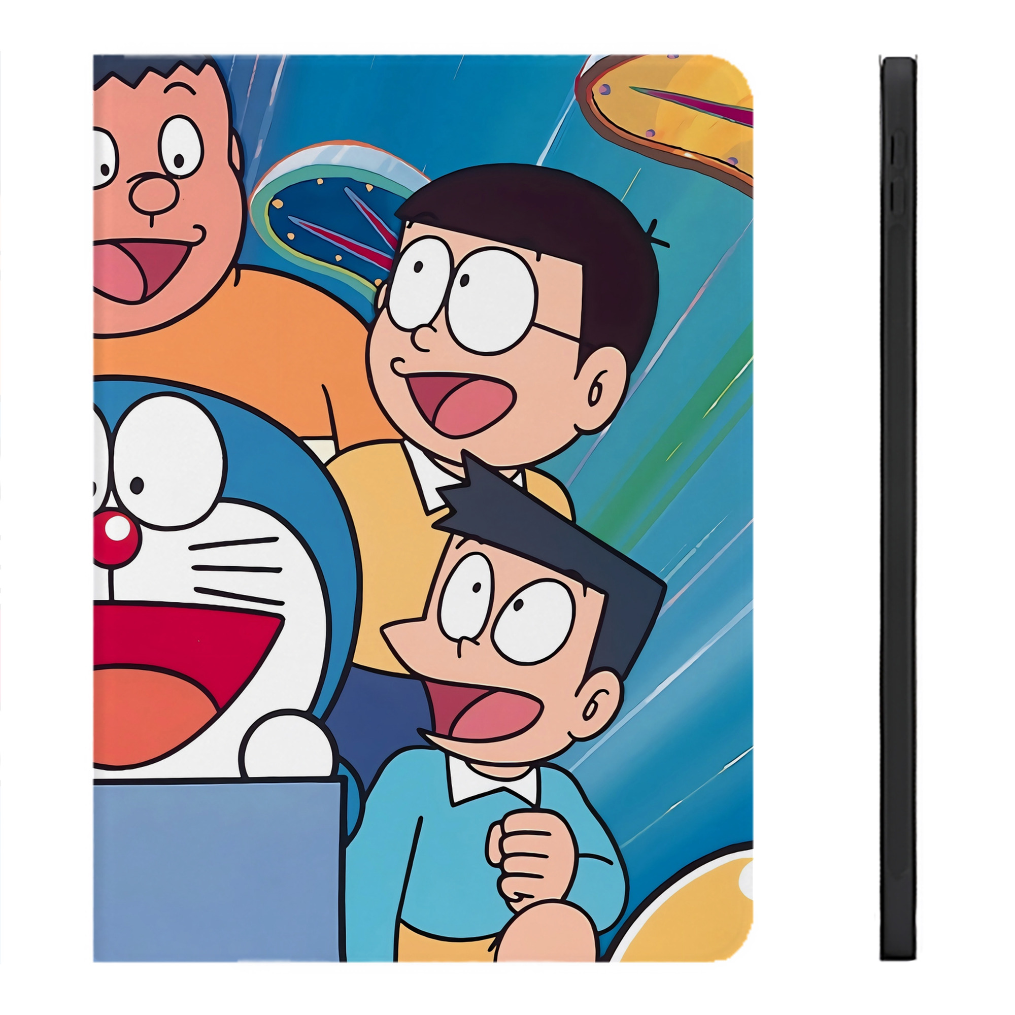 （画像用） ドラえもん Doraemon IPadケース ペンホルダー付き ブックスタイルデザイン